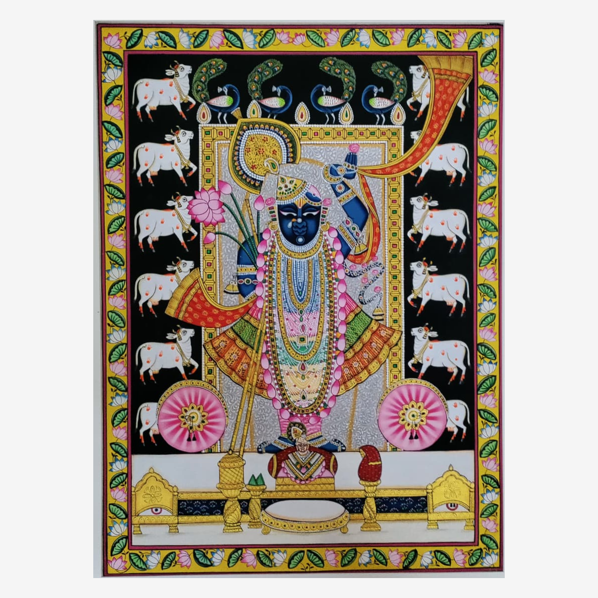 Pichwai - Shrinathji in Pichwai Painting
