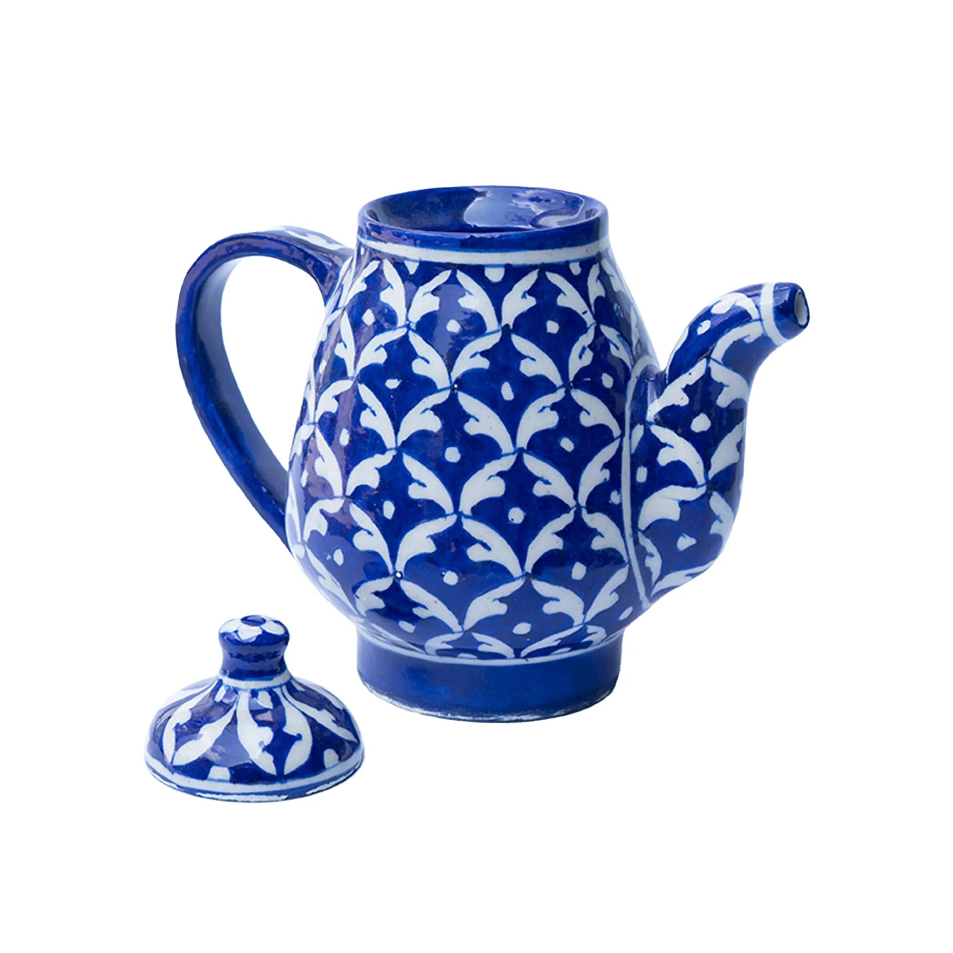 Blue Pottery - Kettle