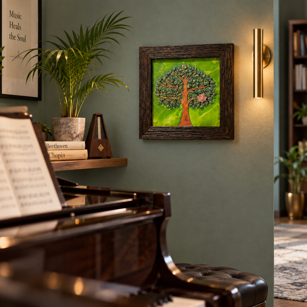 Stone Dust Painting – Tree of Life
