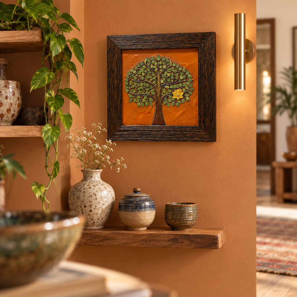 Stone Dust Painting – Tree of Life