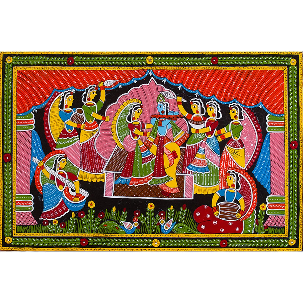 Tikuli - Raadha Krishna Singhasan par