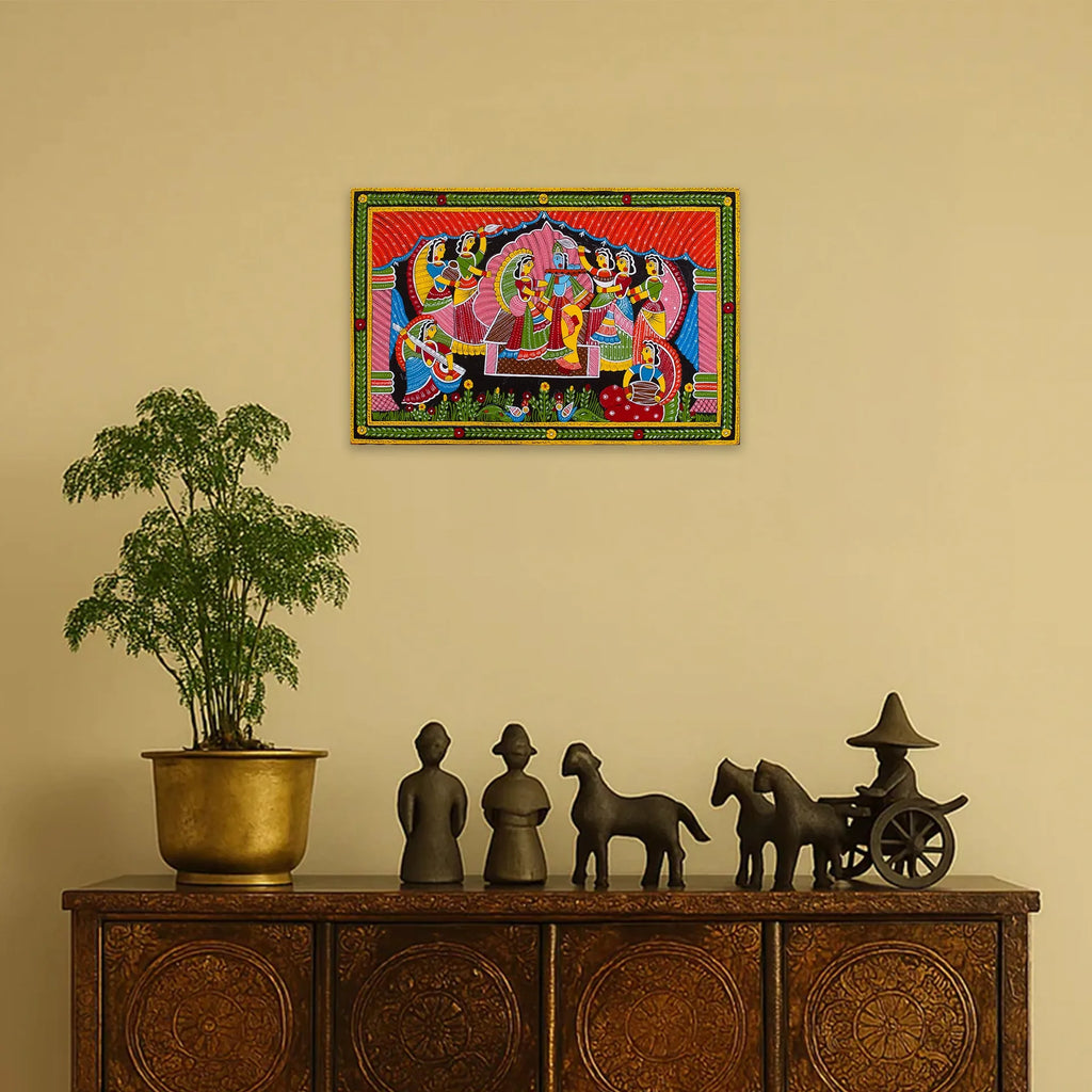 Tikuli - Raadha Krishna Singhasan par