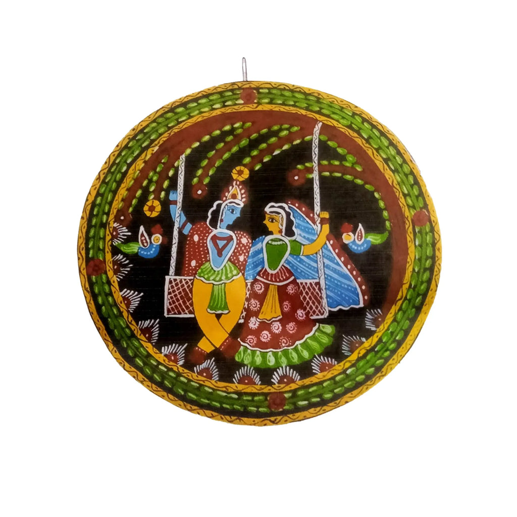 Radha Krishna on Jhoola