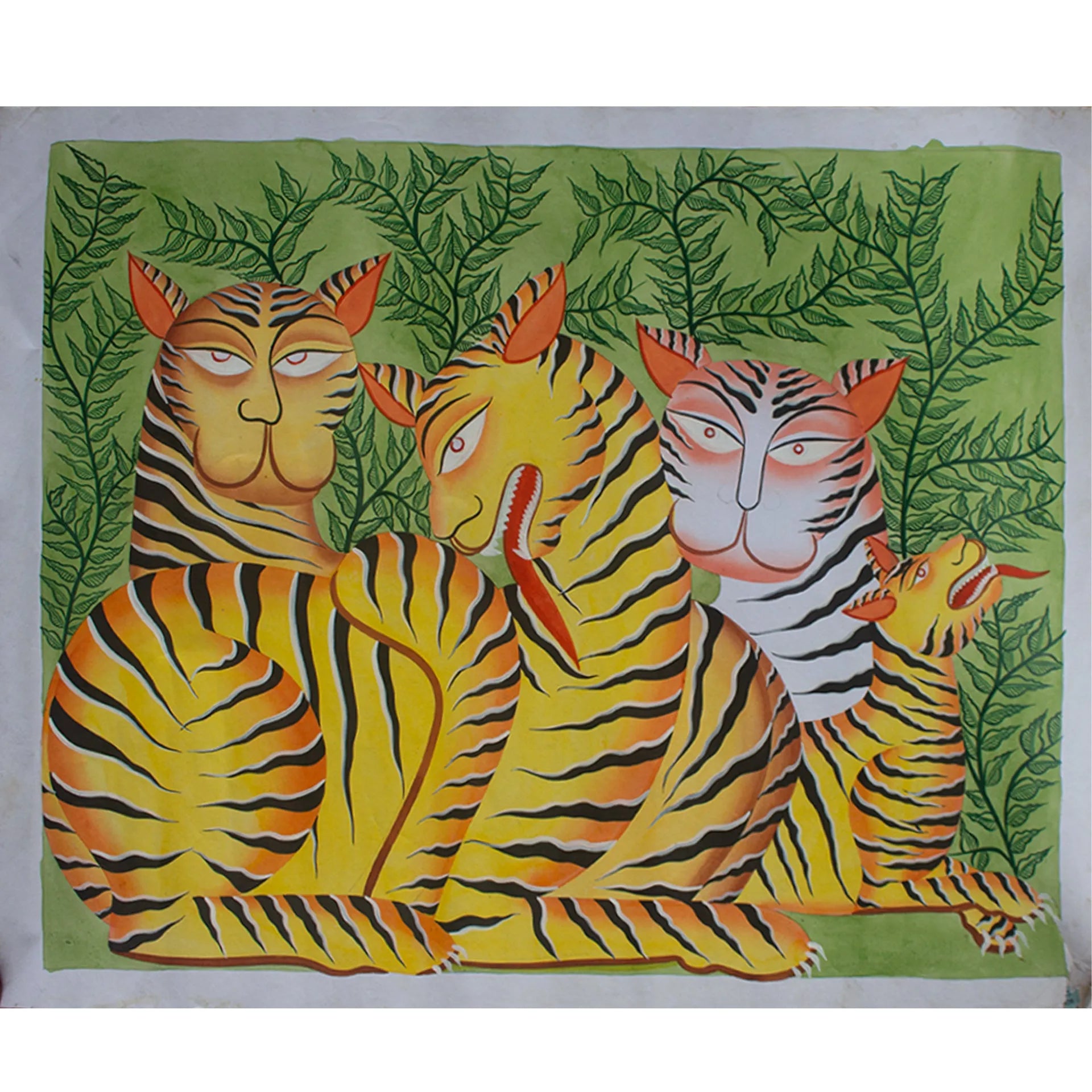 Kalighat - Tiger family