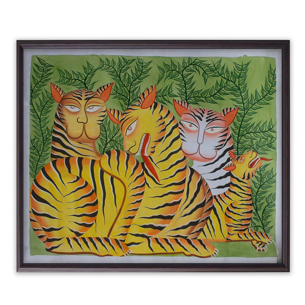 Kalighat - Tiger family