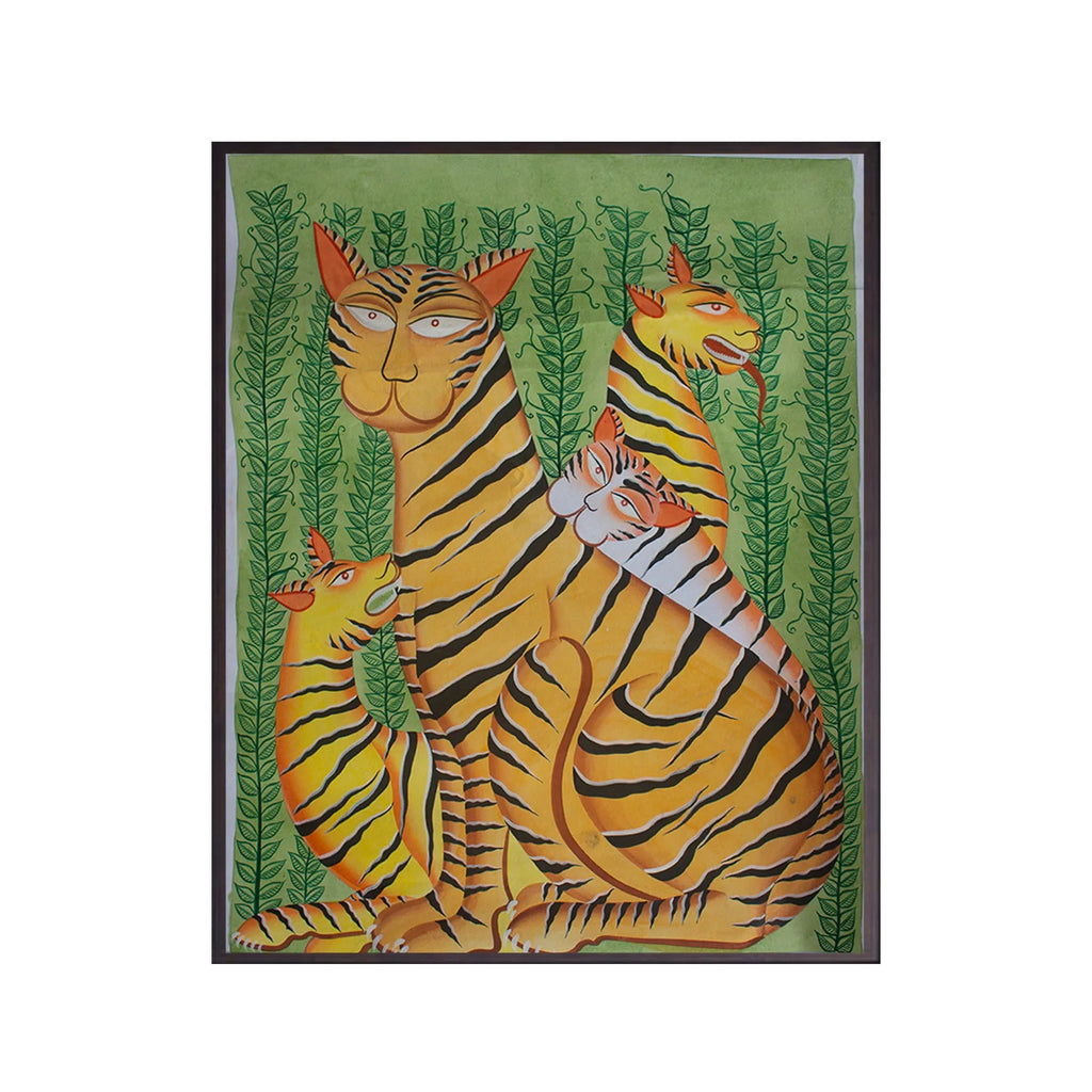 Kalighat - Tiger family