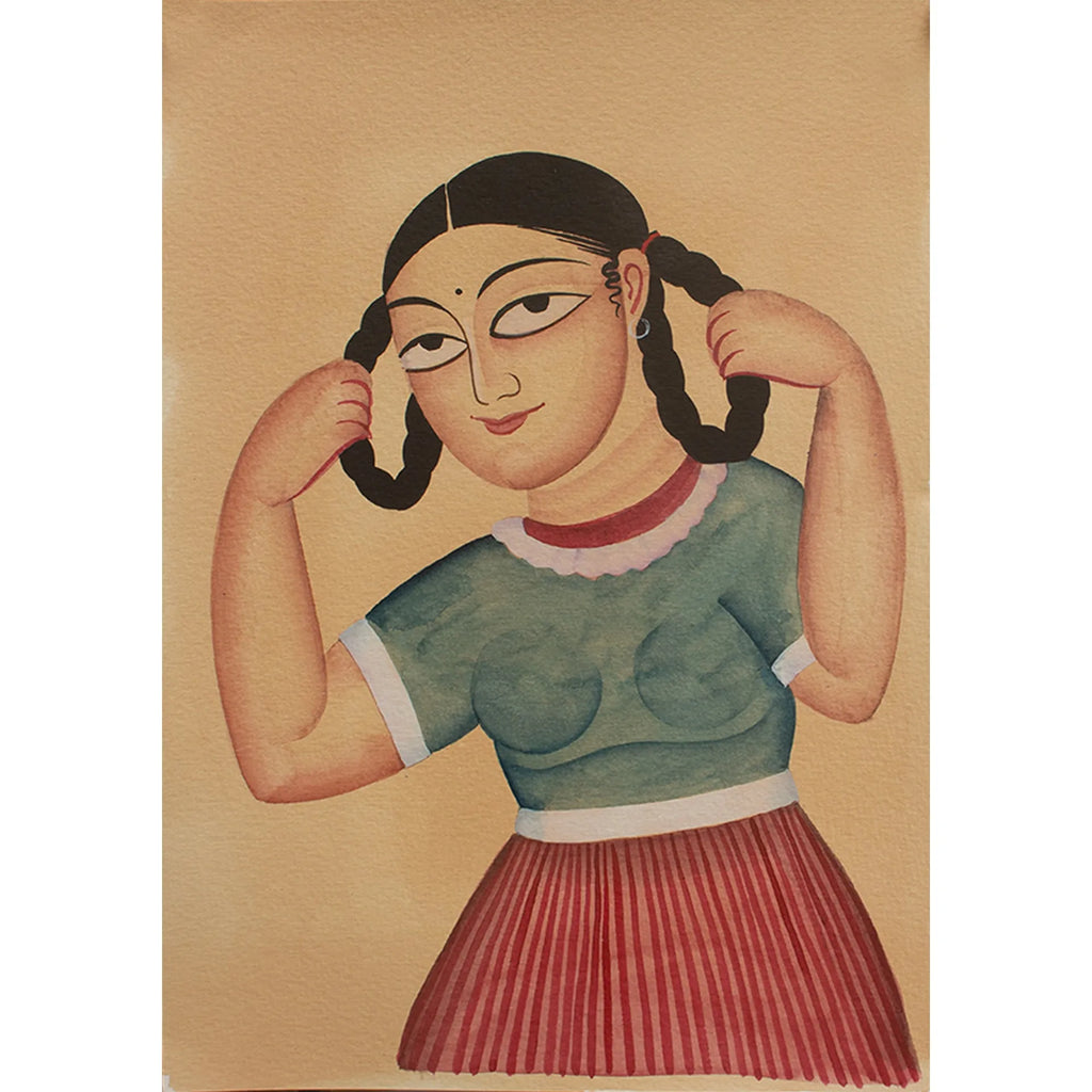 Kalighat - School girl