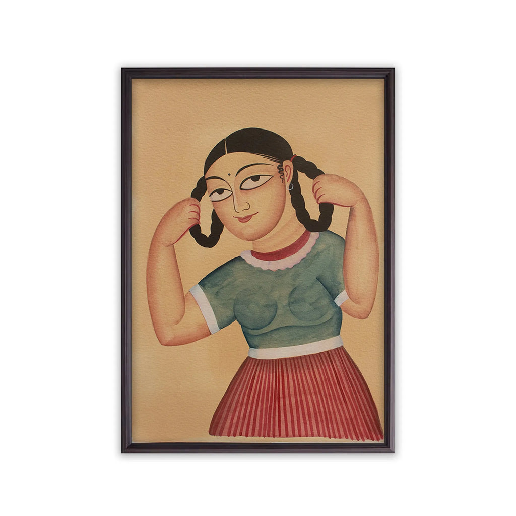 Kalighat - School girl