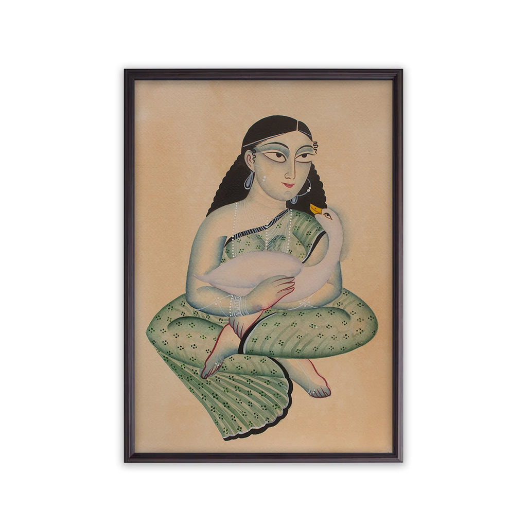 Kalighat - Lady with duck
