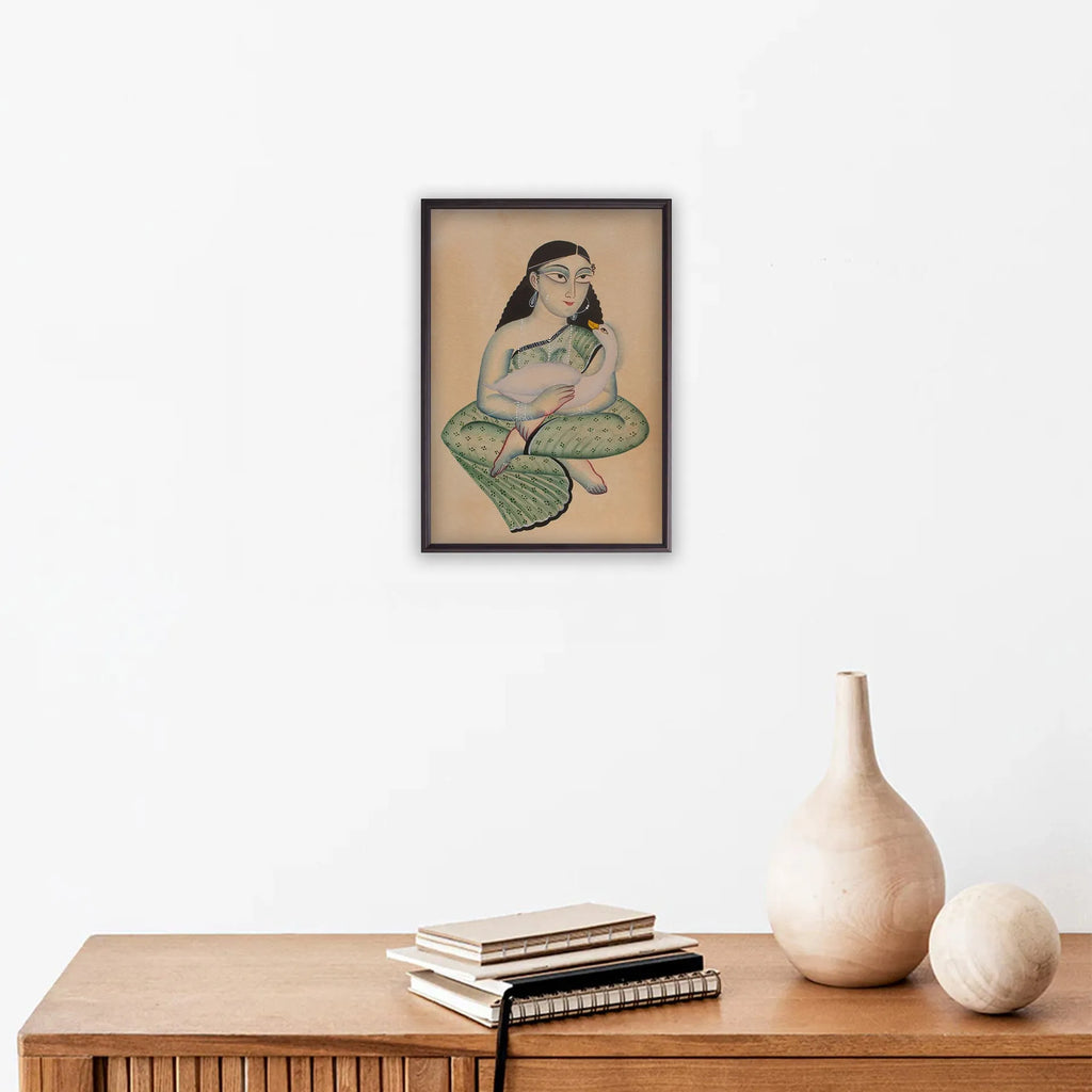 Kalighat - Lady with duck