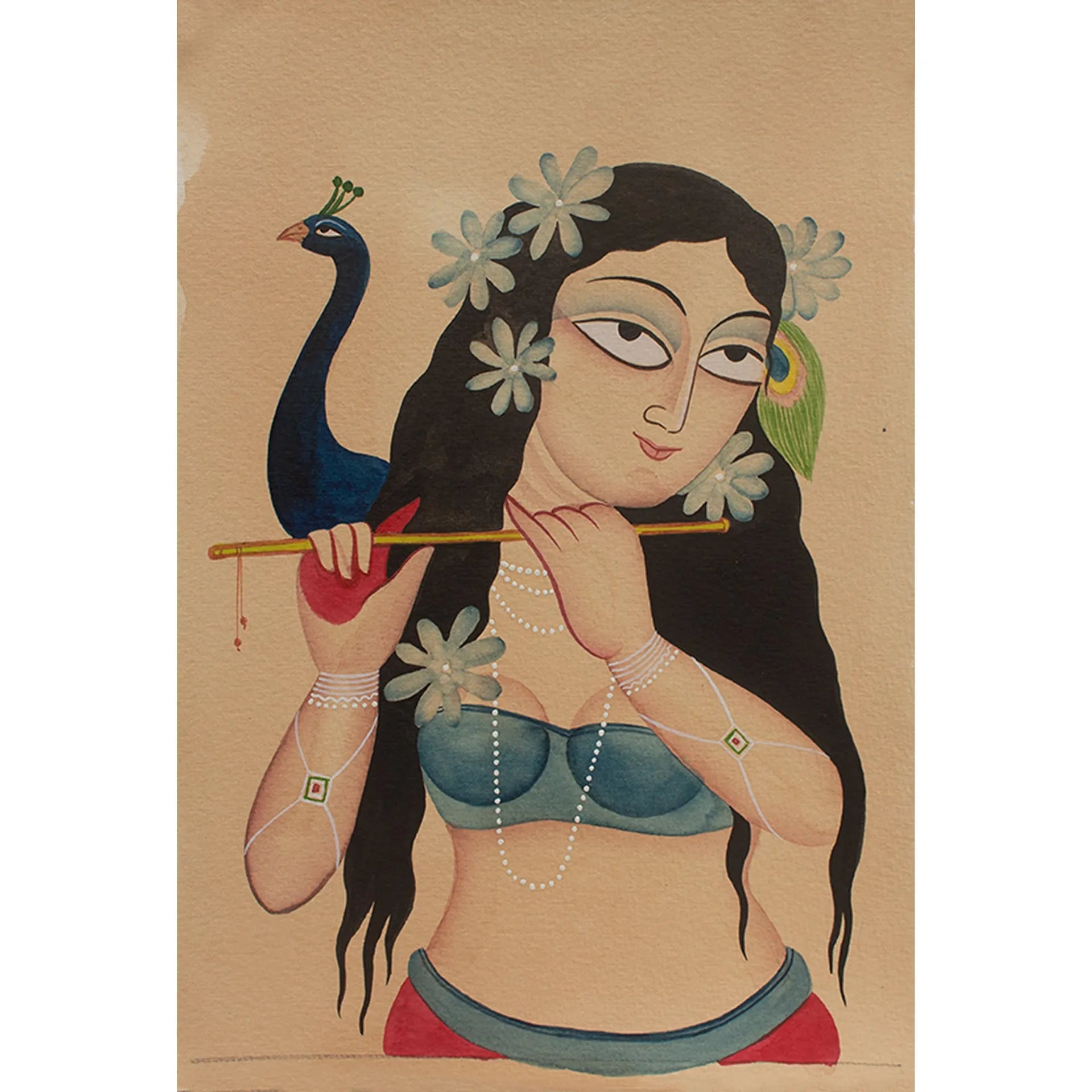 Kalighat - Modern lady