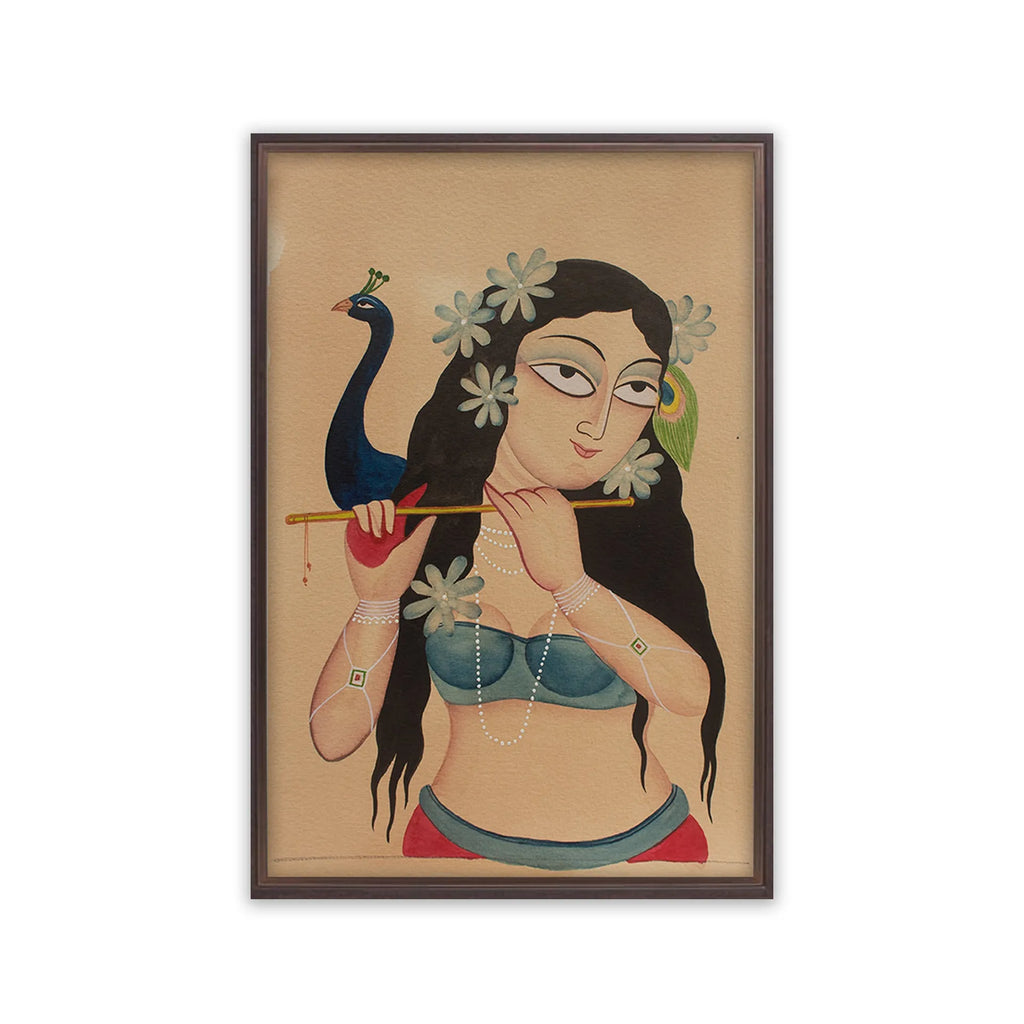 Kalighat - Modern lady