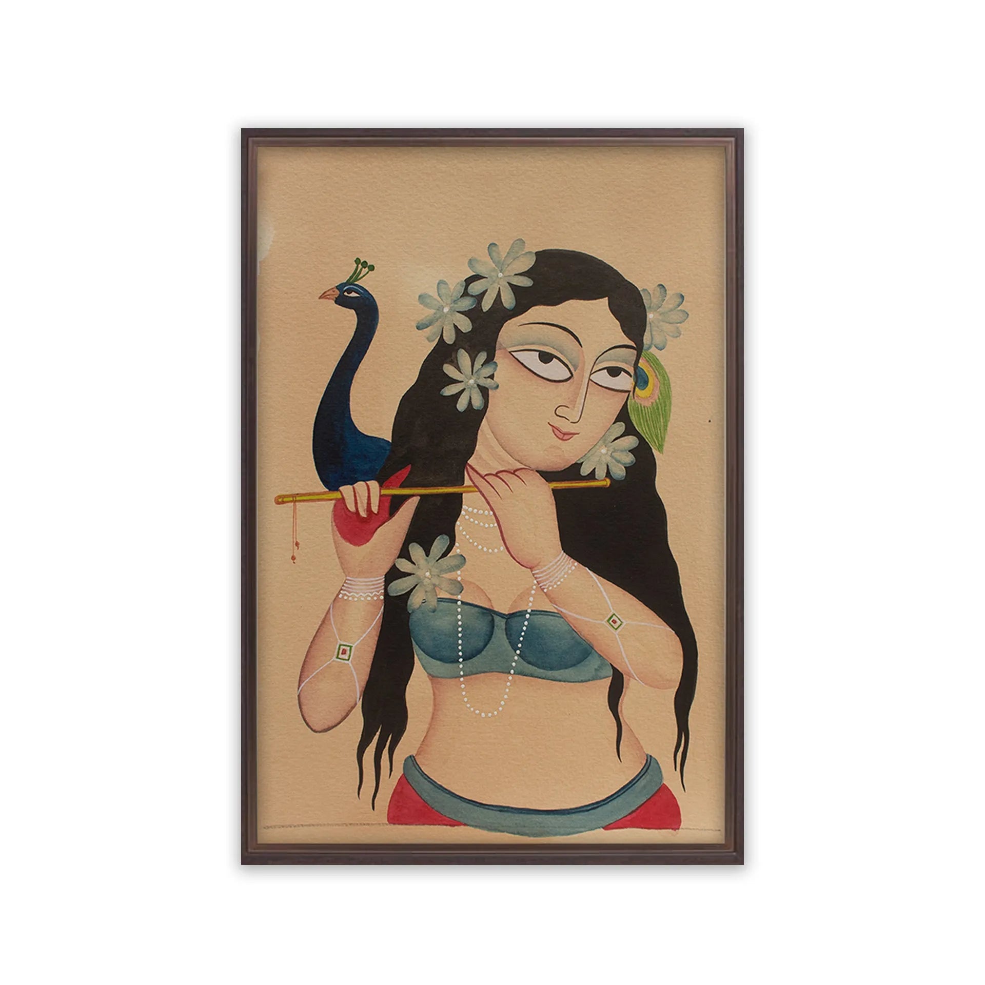 Kalighat - Modern lady