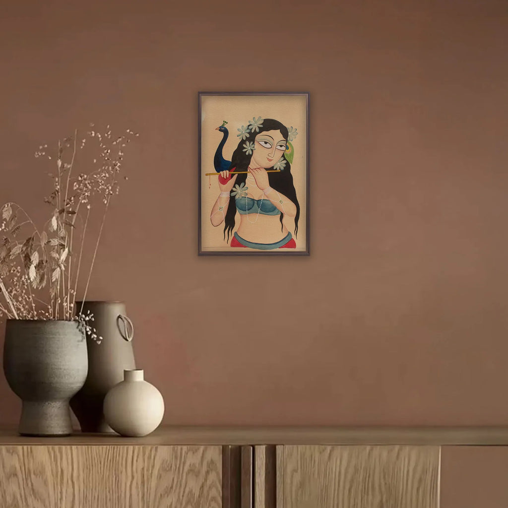 Kalighat - Modern lady