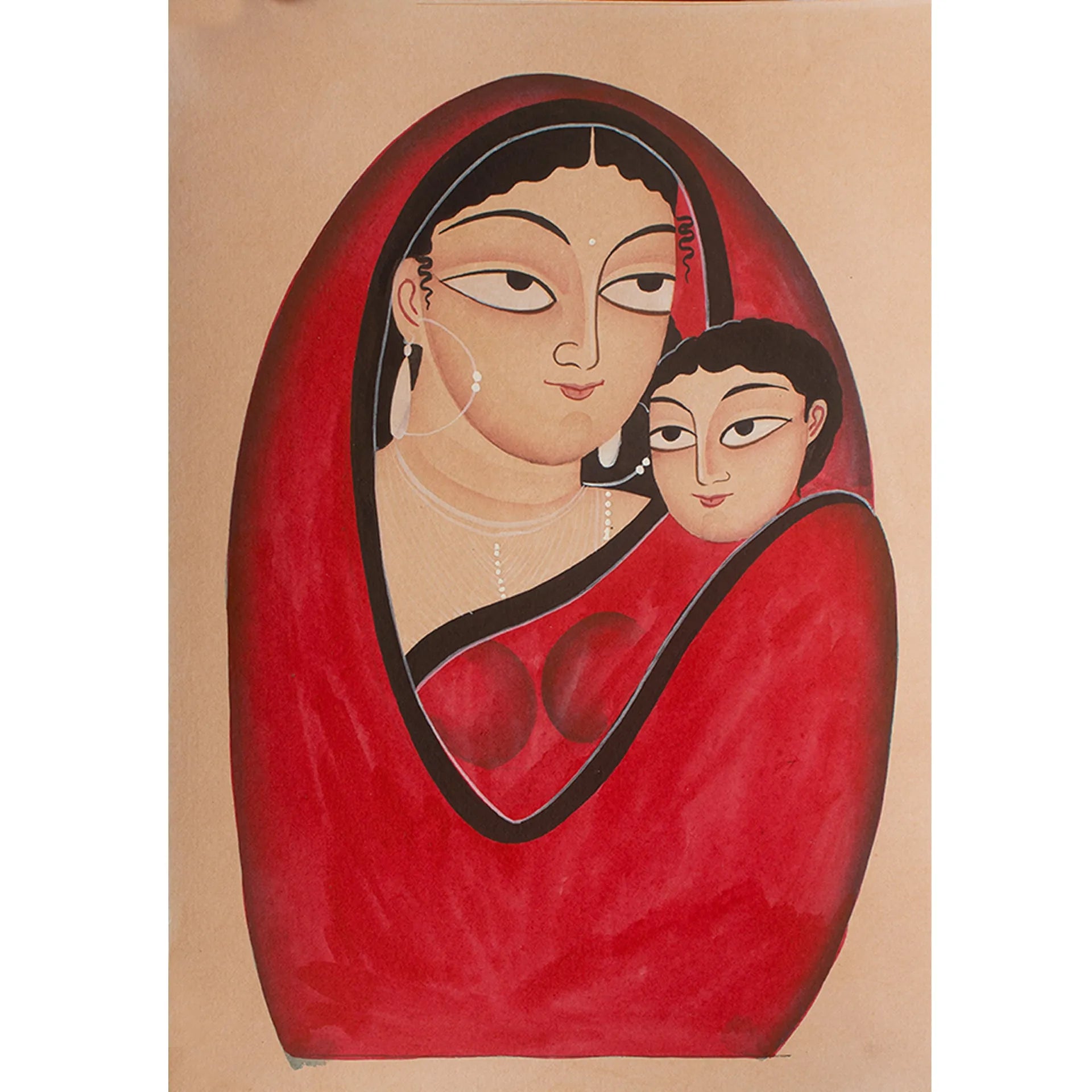 Kalighat - Mother and child