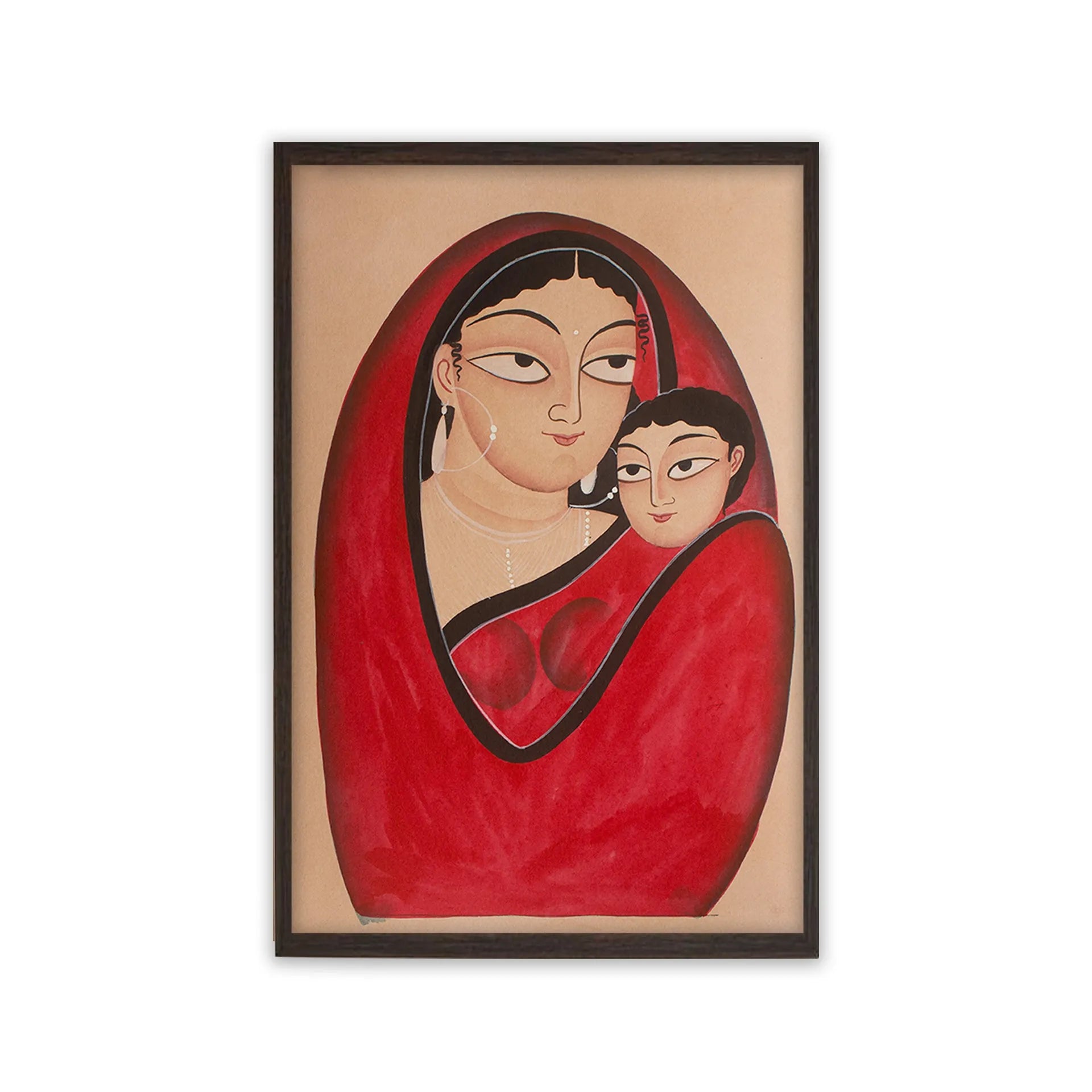 Kalighat - Mother and child