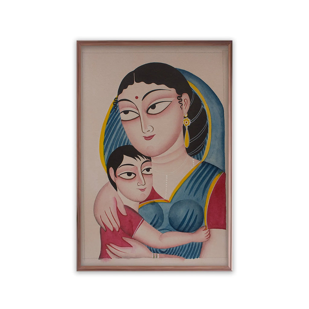 Kalighat - Mother and child