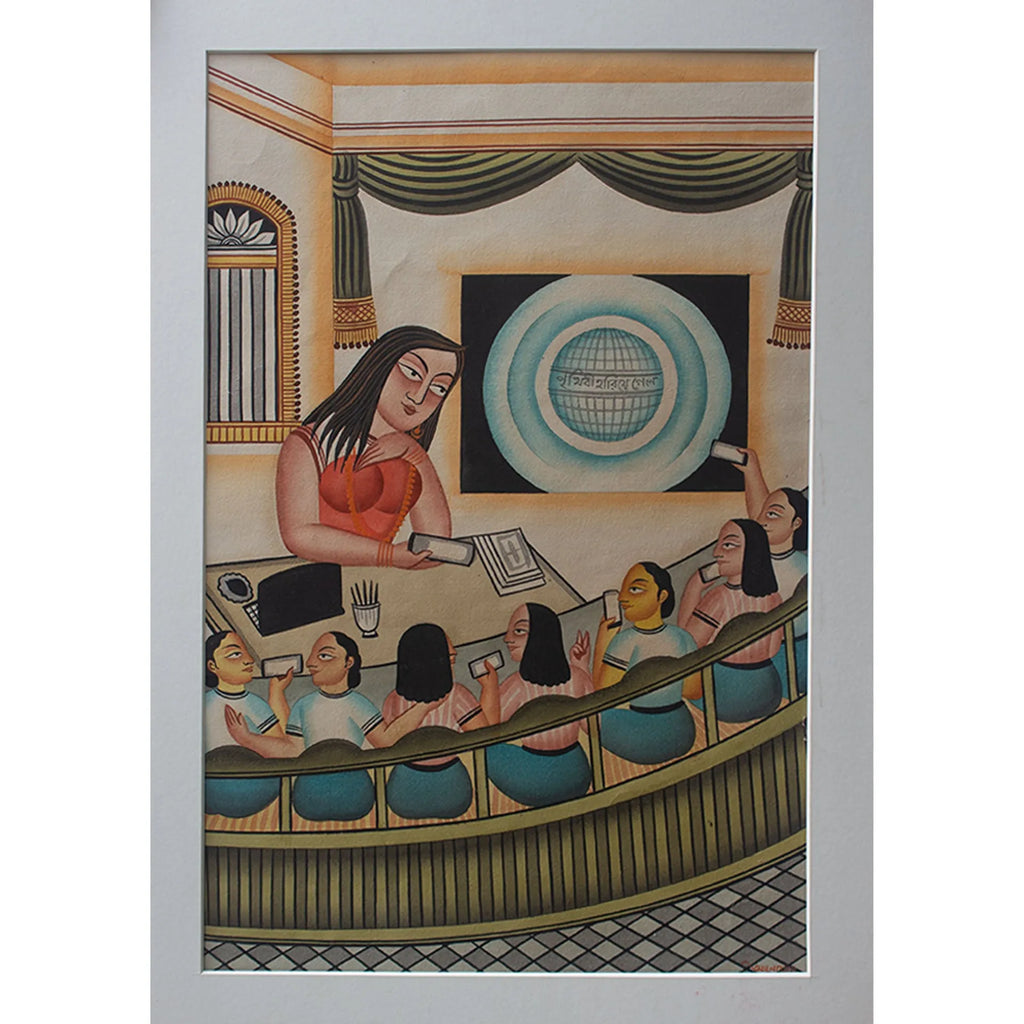 Kalighat - A world lost in mobile phones