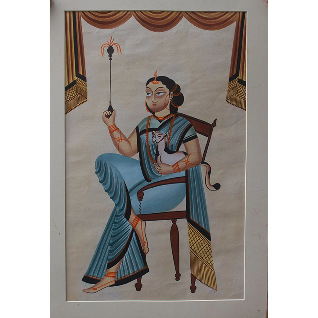 Kalighat - Bengali Biwi wih hookah