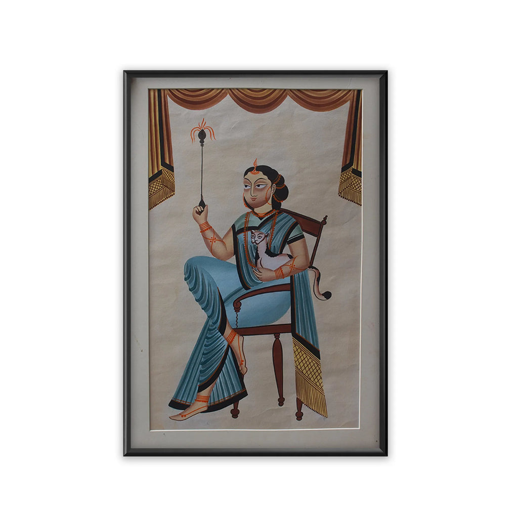 Kalighat - Bengali Biwi wih hookah
