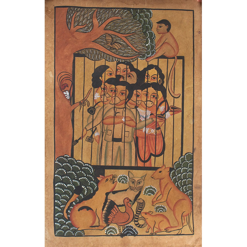 Kalighat - The Effects of Corona – Free Animals and Caged Humans
