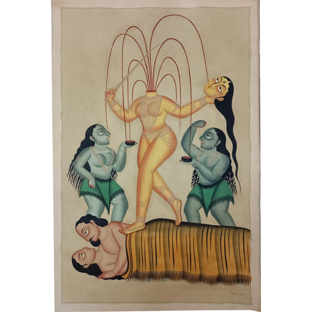 Kalighat - Kali- Chhinnamastak