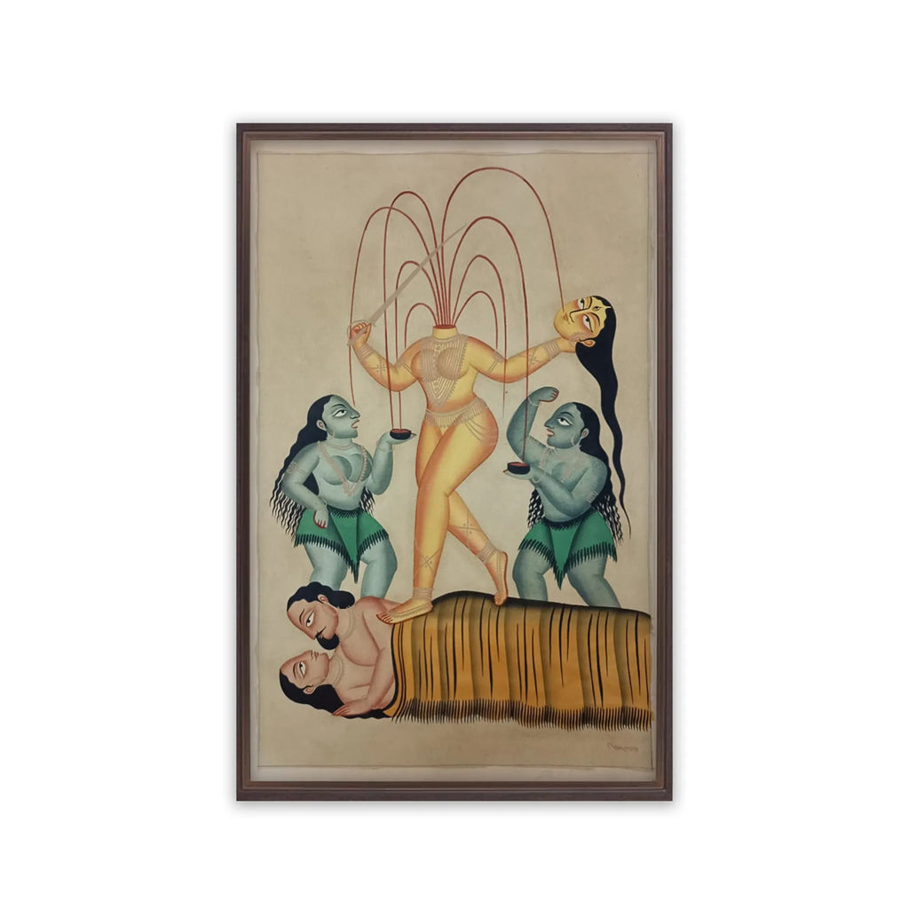 Kalighat - Kali- Chhinnamastak