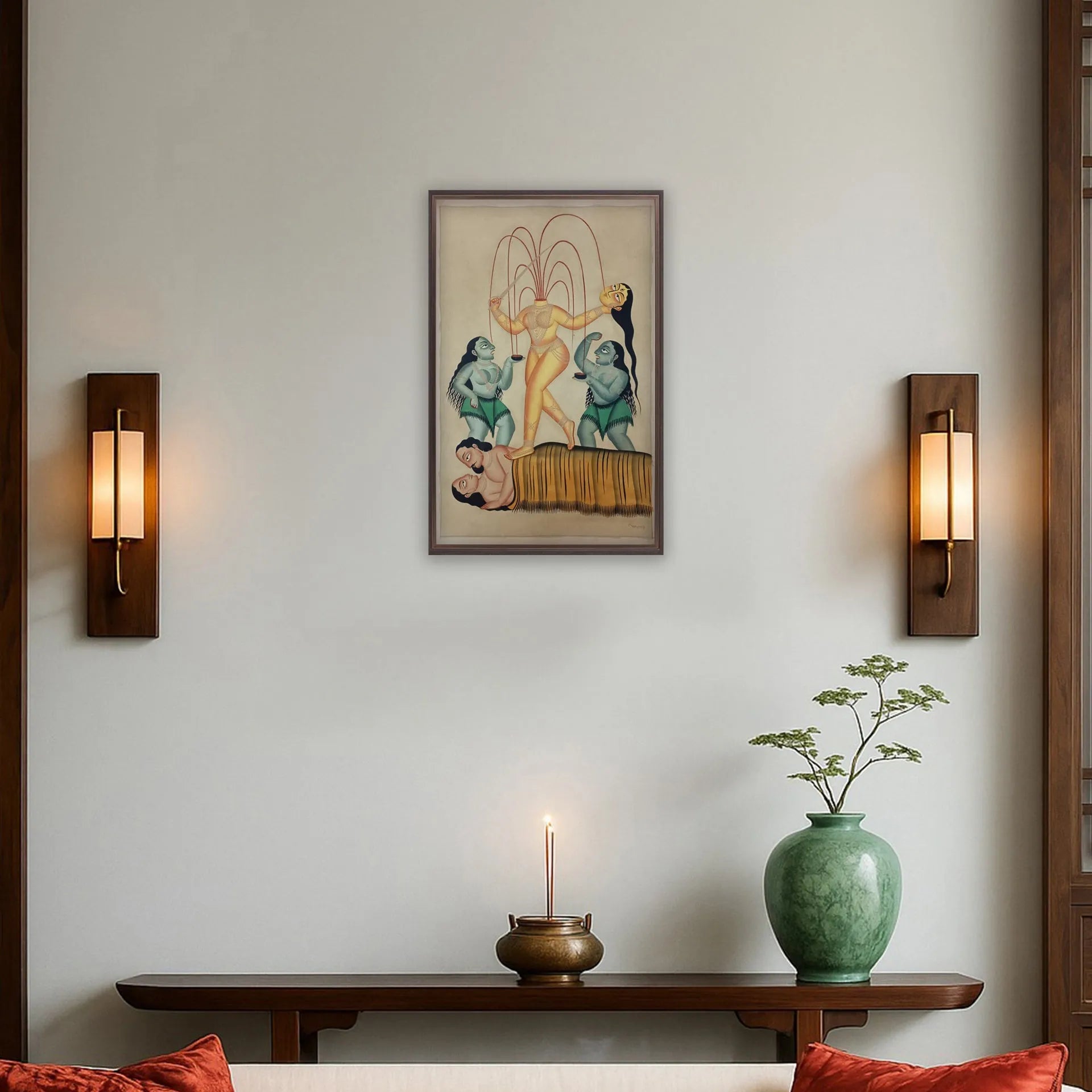 Kalighat - Kali- Chhinnamastak