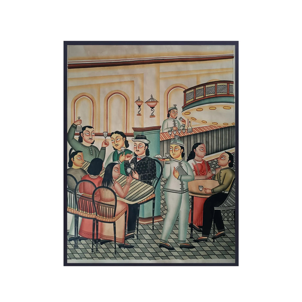 Kalighat - Partying in bar