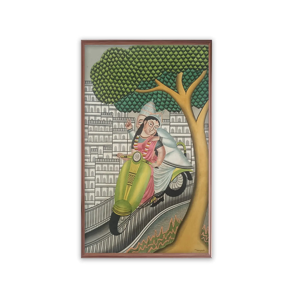 Kalighat - Modern wedding of babu biwi