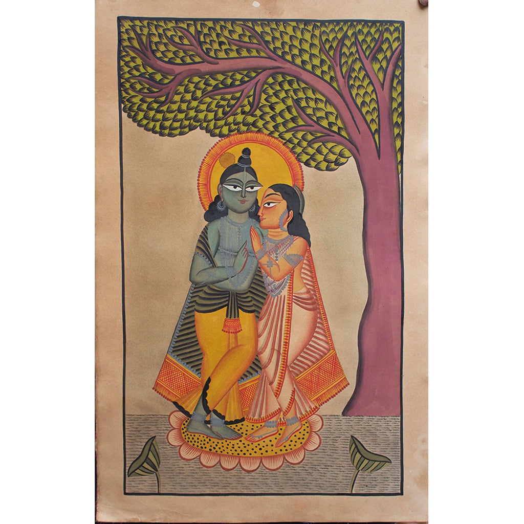 Kalighat - Babu Biwi style- Radha Krishna