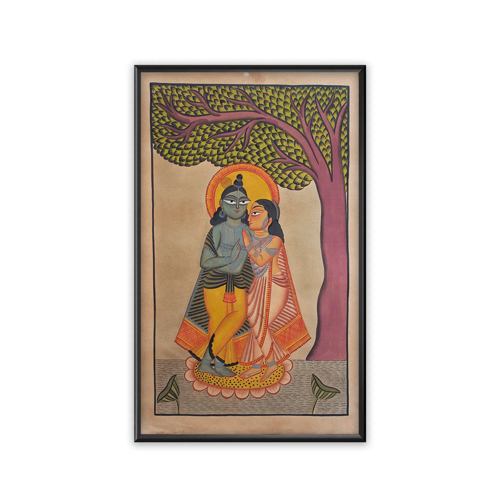 Kalighat - Babu Biwi style- Radha Krishna