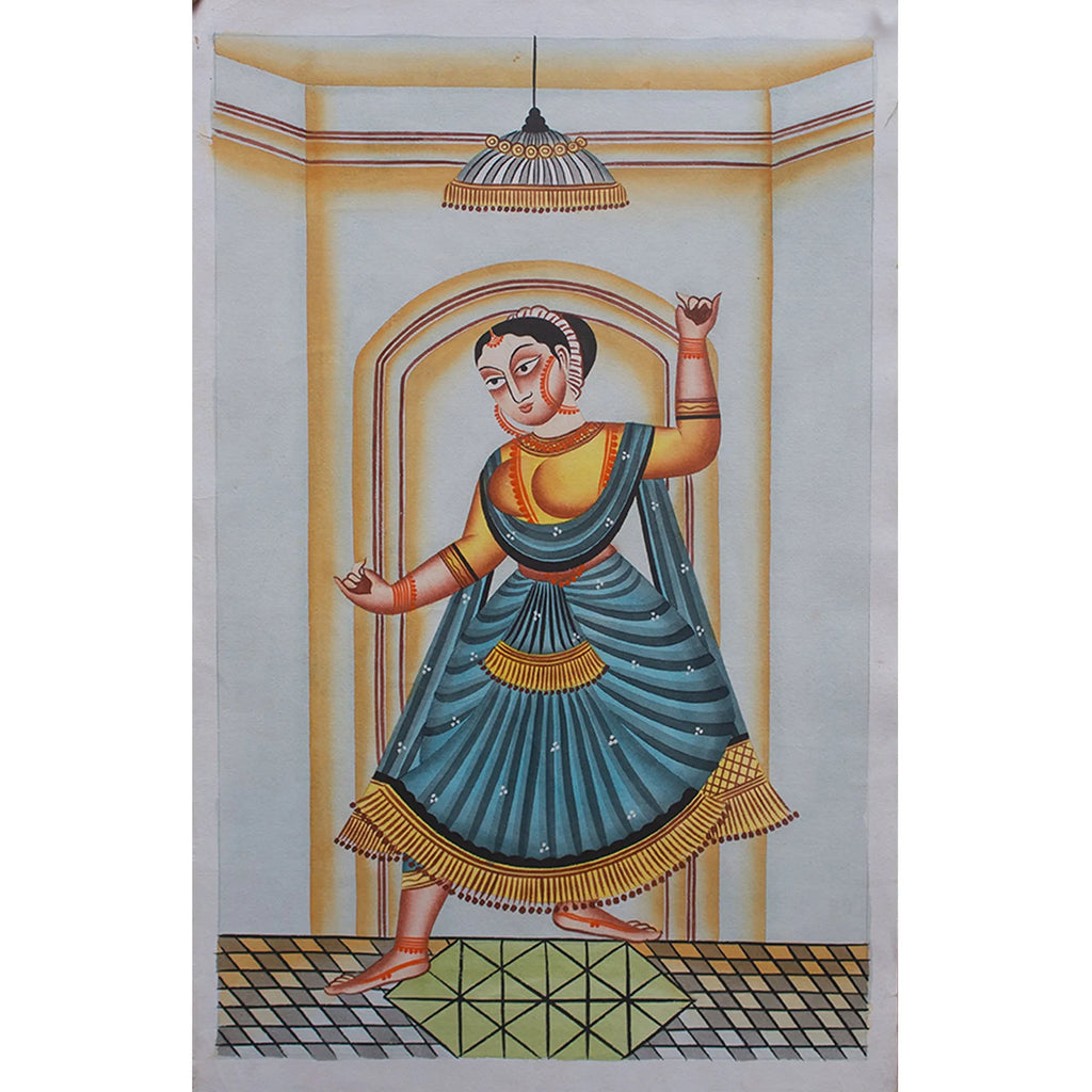 Kalighat - Dancing lady