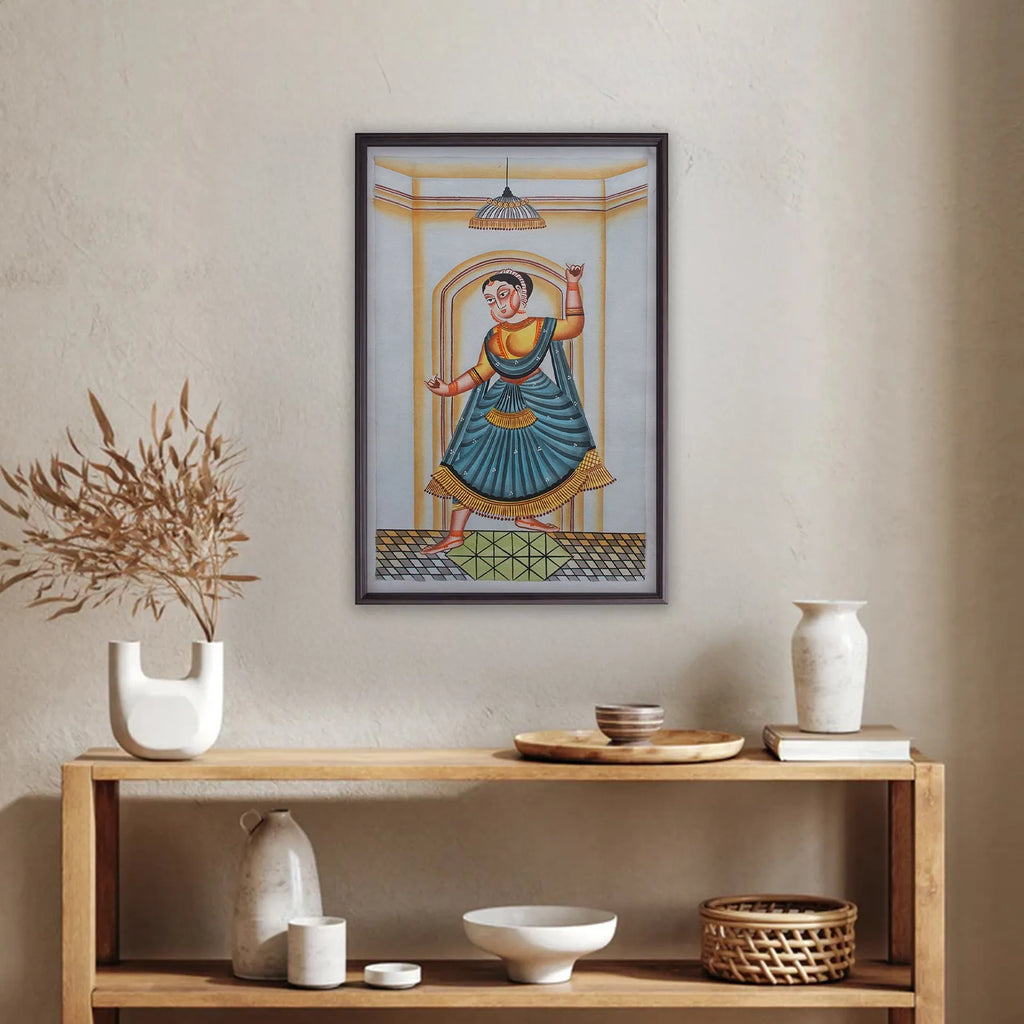 Kalighat - Dancing lady