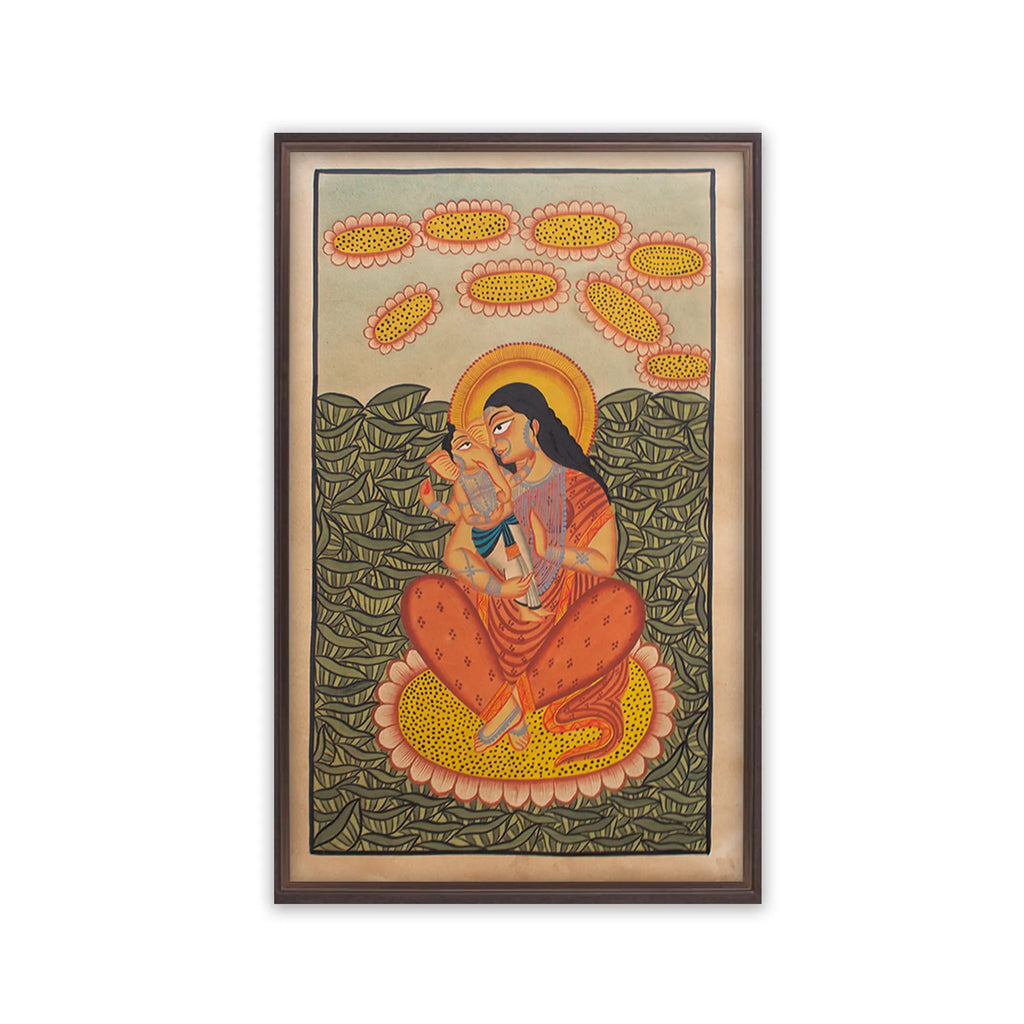 Kalighat - Kamal Kamini- Ganesh ji and Durga