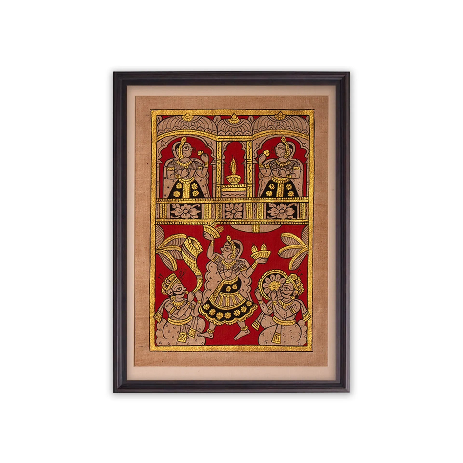 Phad - Medium traditional Phad with golden touch