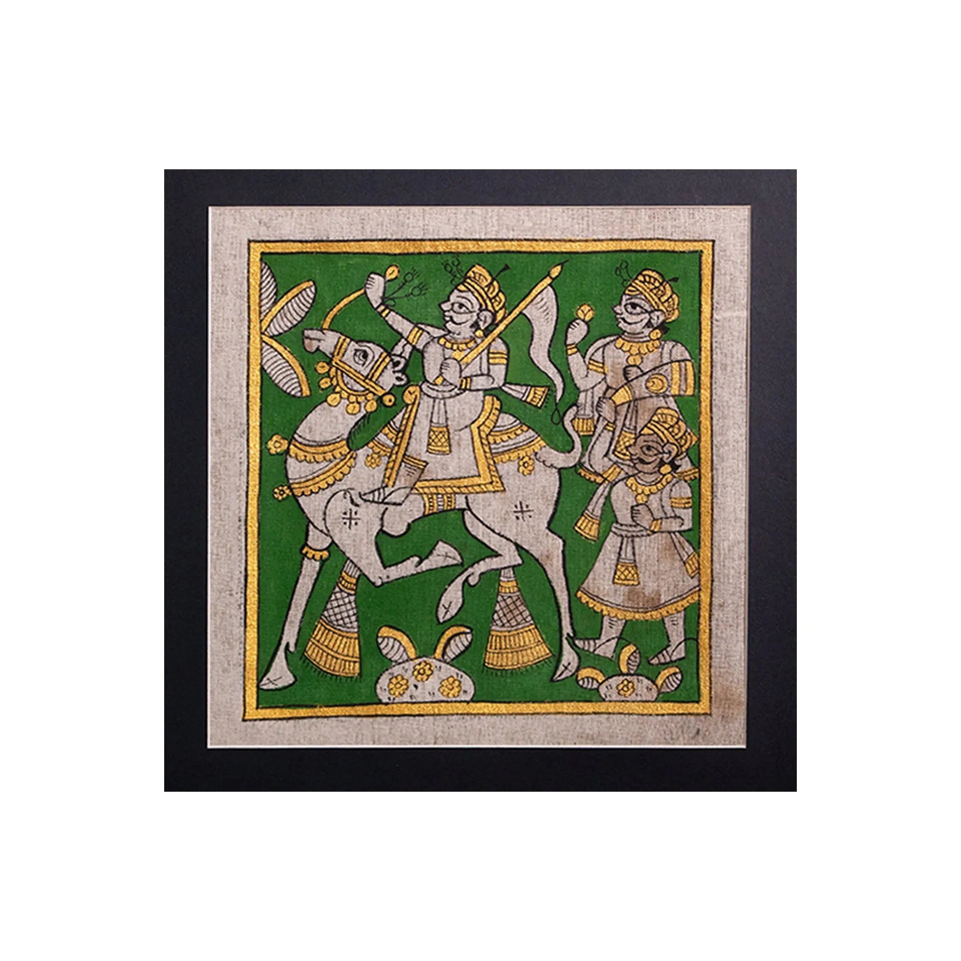 Phad - Traditional Phad mini with golden touch