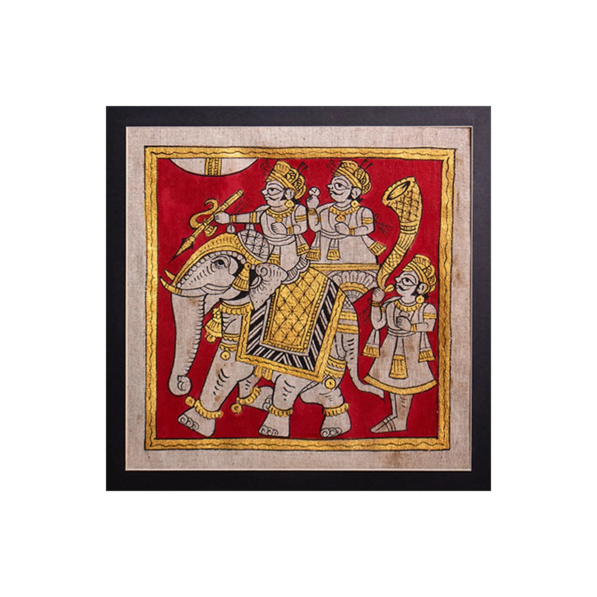 Phad - Traditional Phad mini with golden touch