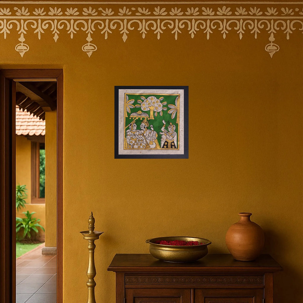 Phad - Traditional Phad mini with golden touch