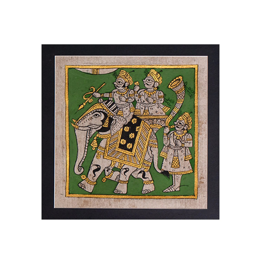 Phad - Traditional Phad mini with golden touch