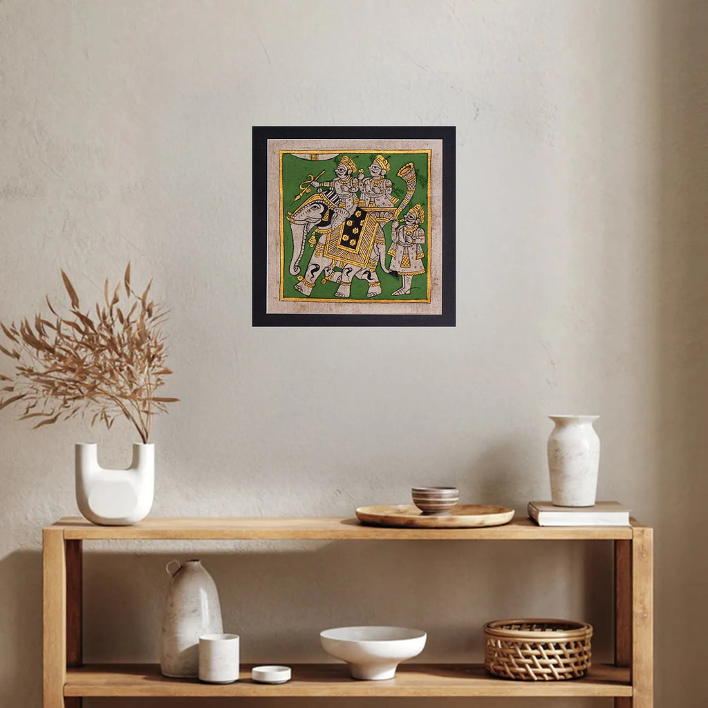 Phad - Traditional Phad mini with golden touch