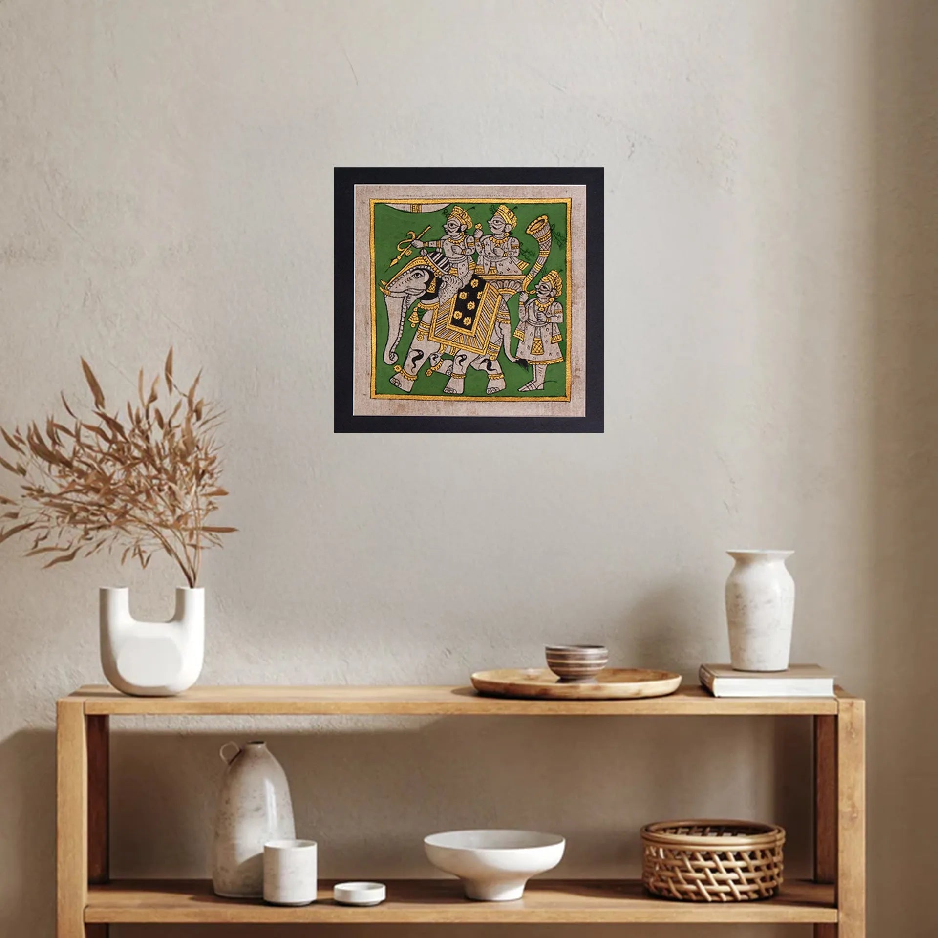 Phad - Traditional Phad mini with golden touch