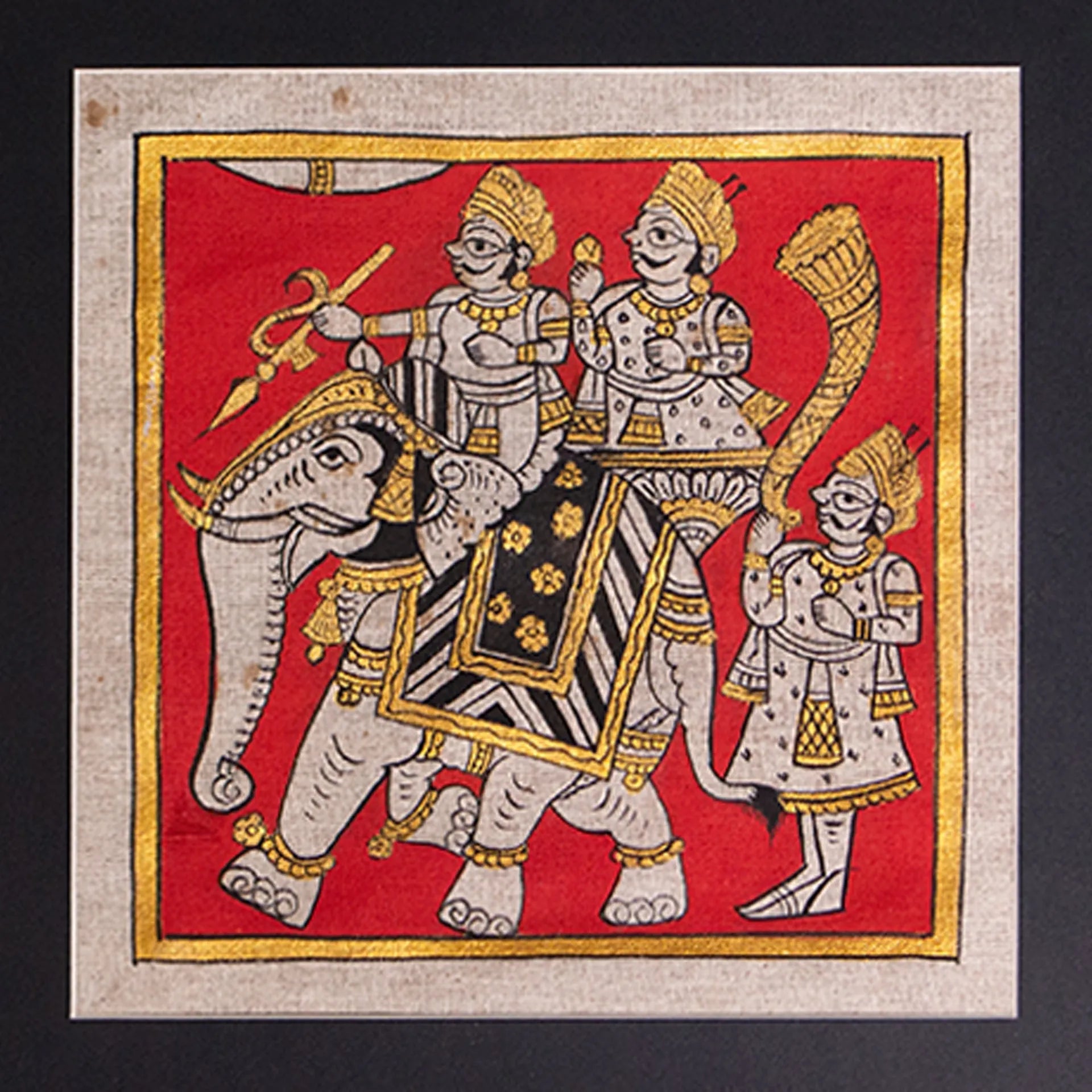 Phad - Traditional Phad mini with golden touch