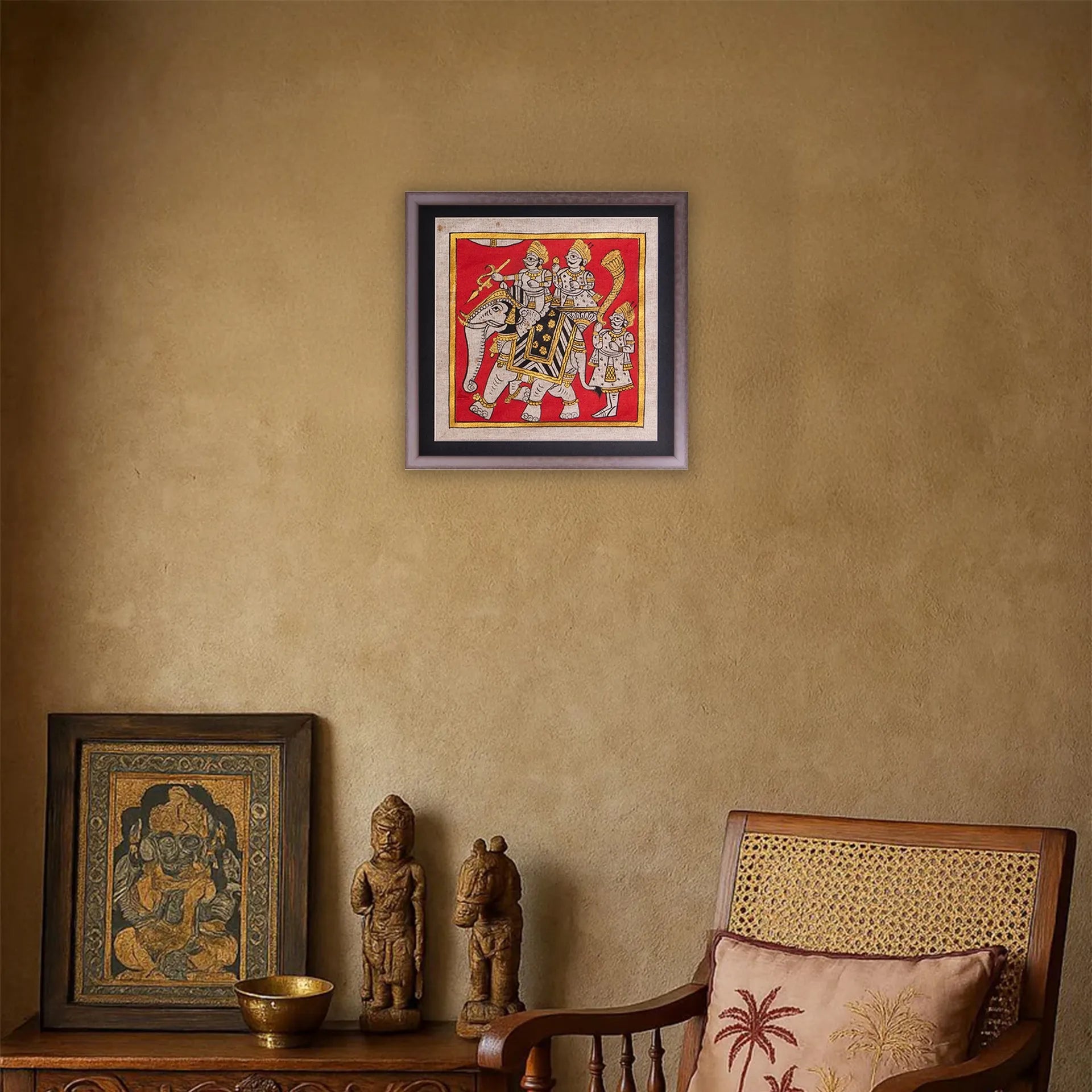 Phad - Traditional Phad mini with golden touch