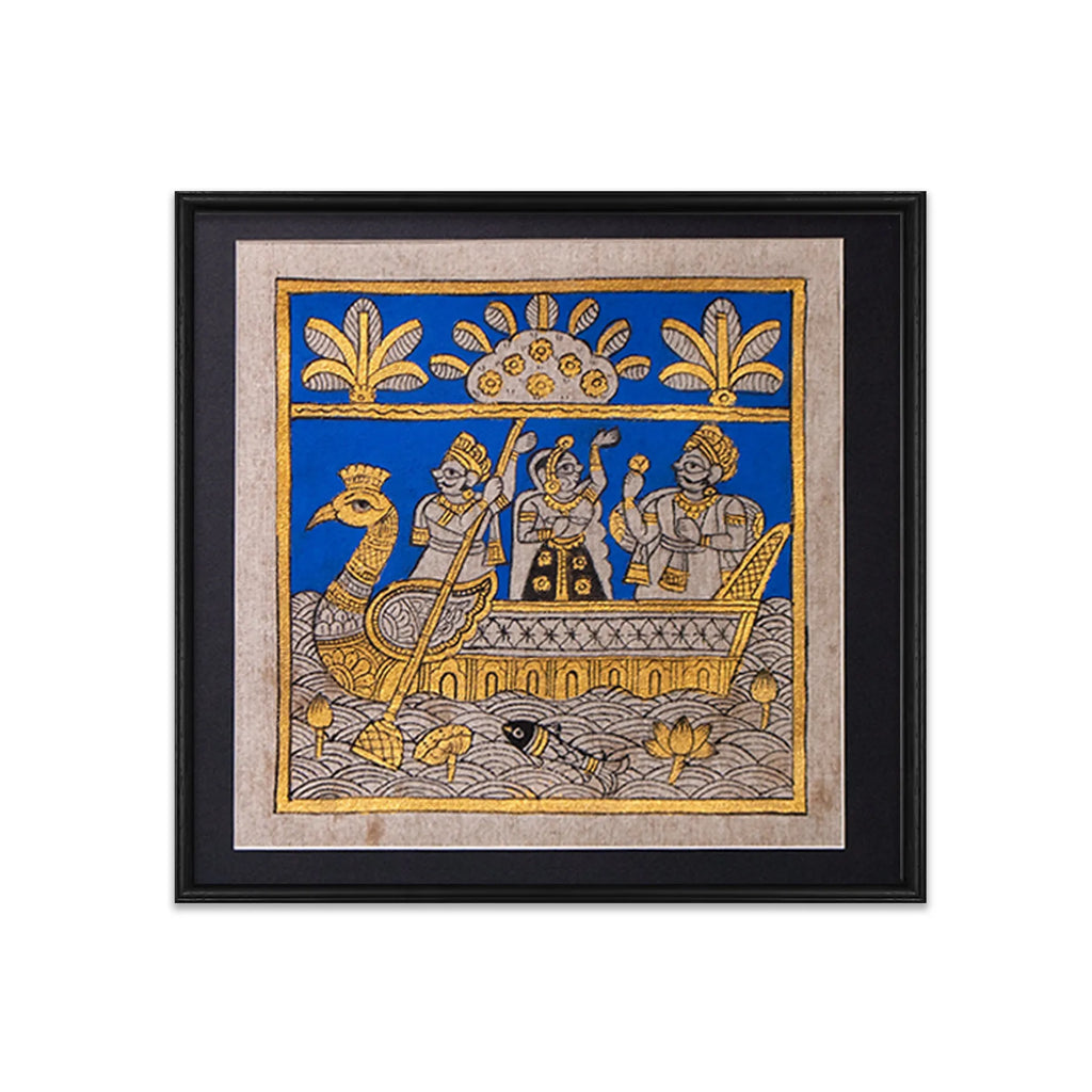 Phad - Traditional Phad mini with golden touch