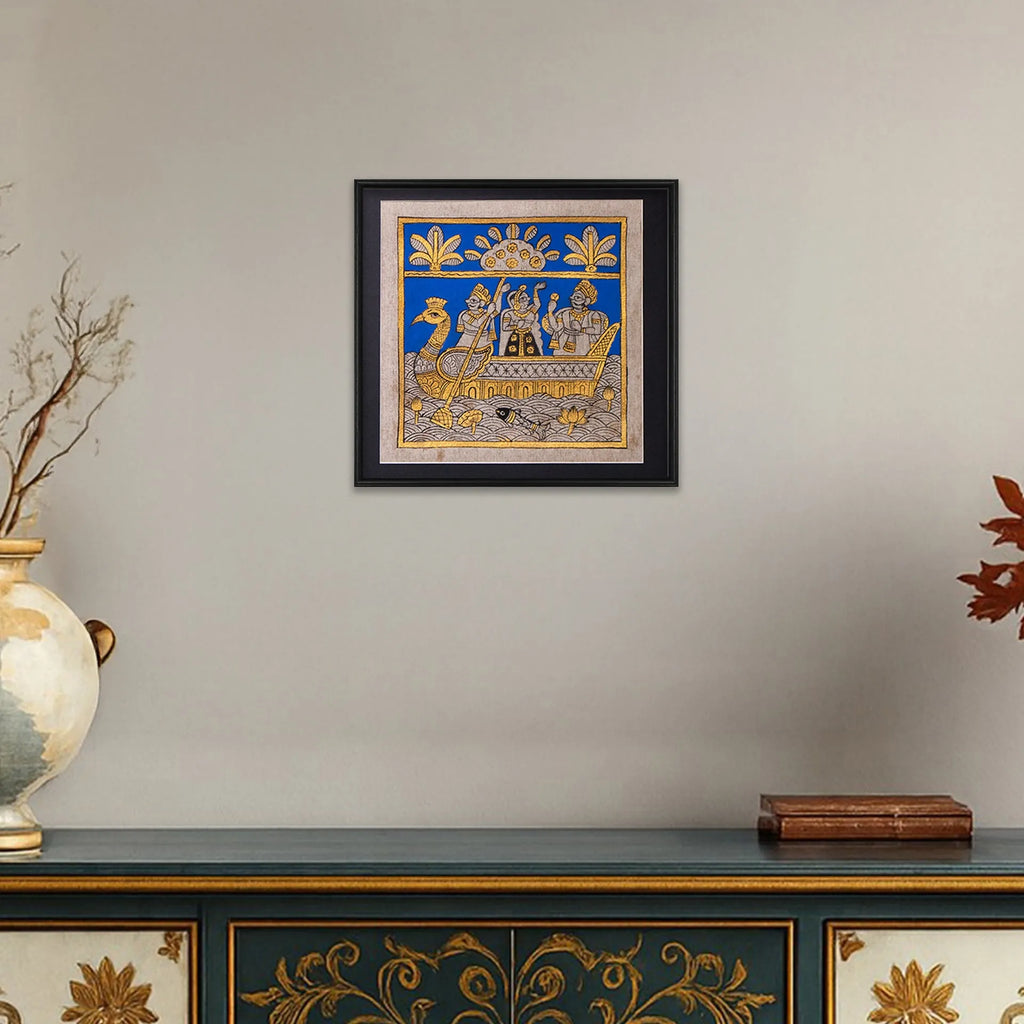 Phad - Traditional Phad mini with golden touch