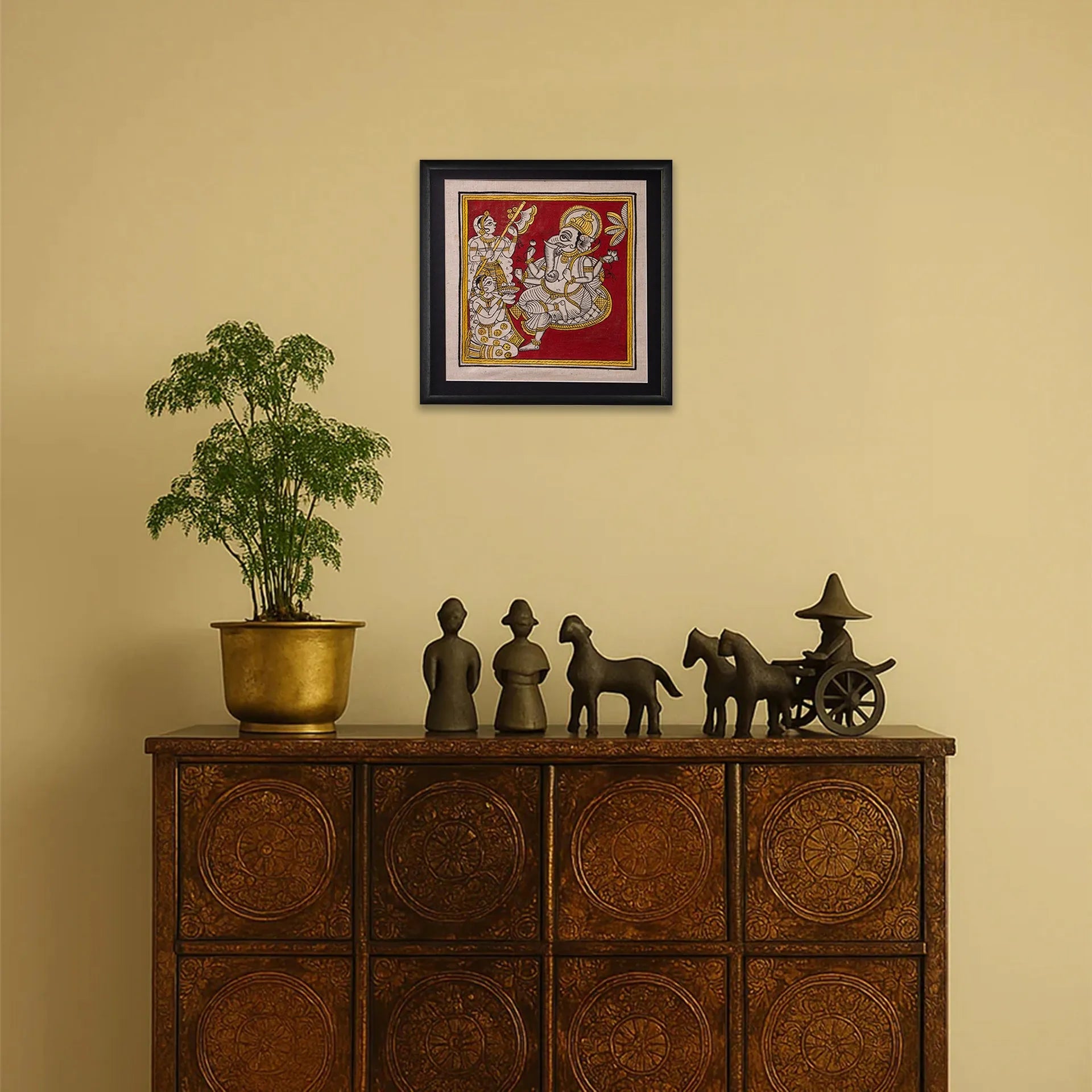 Phad - Traditional Phad mini with golden touch