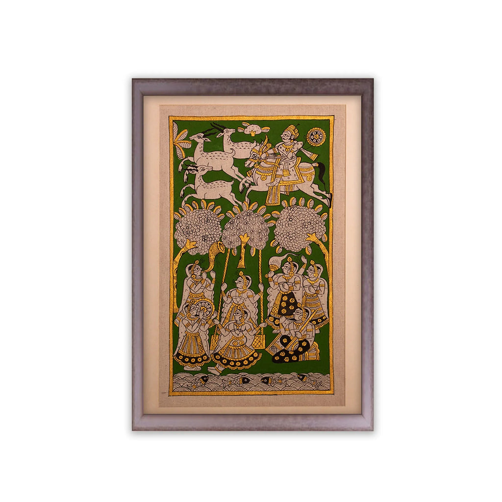 Phad - Medium Phad with golden touch