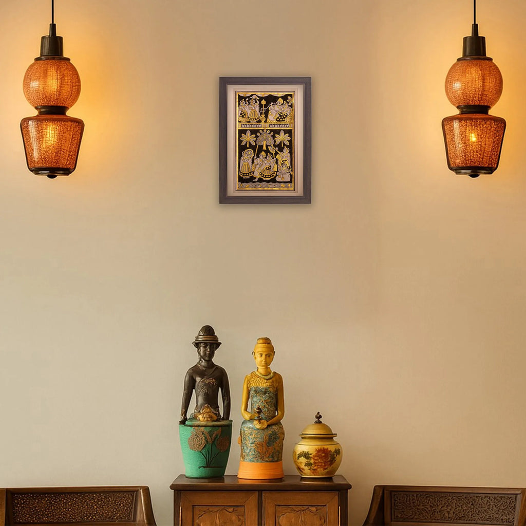 Phad - Medium Phad with golden touch
