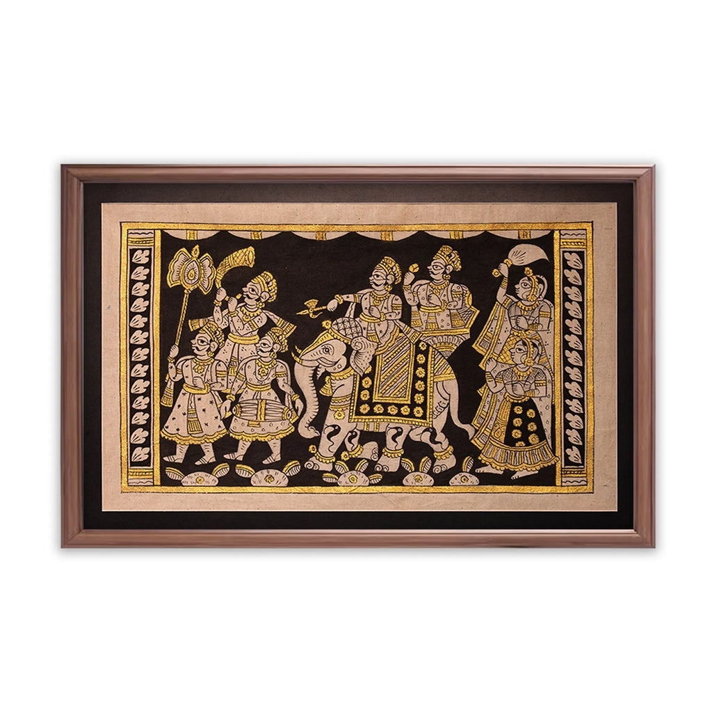 Phad - Medium Phad with golden touch
